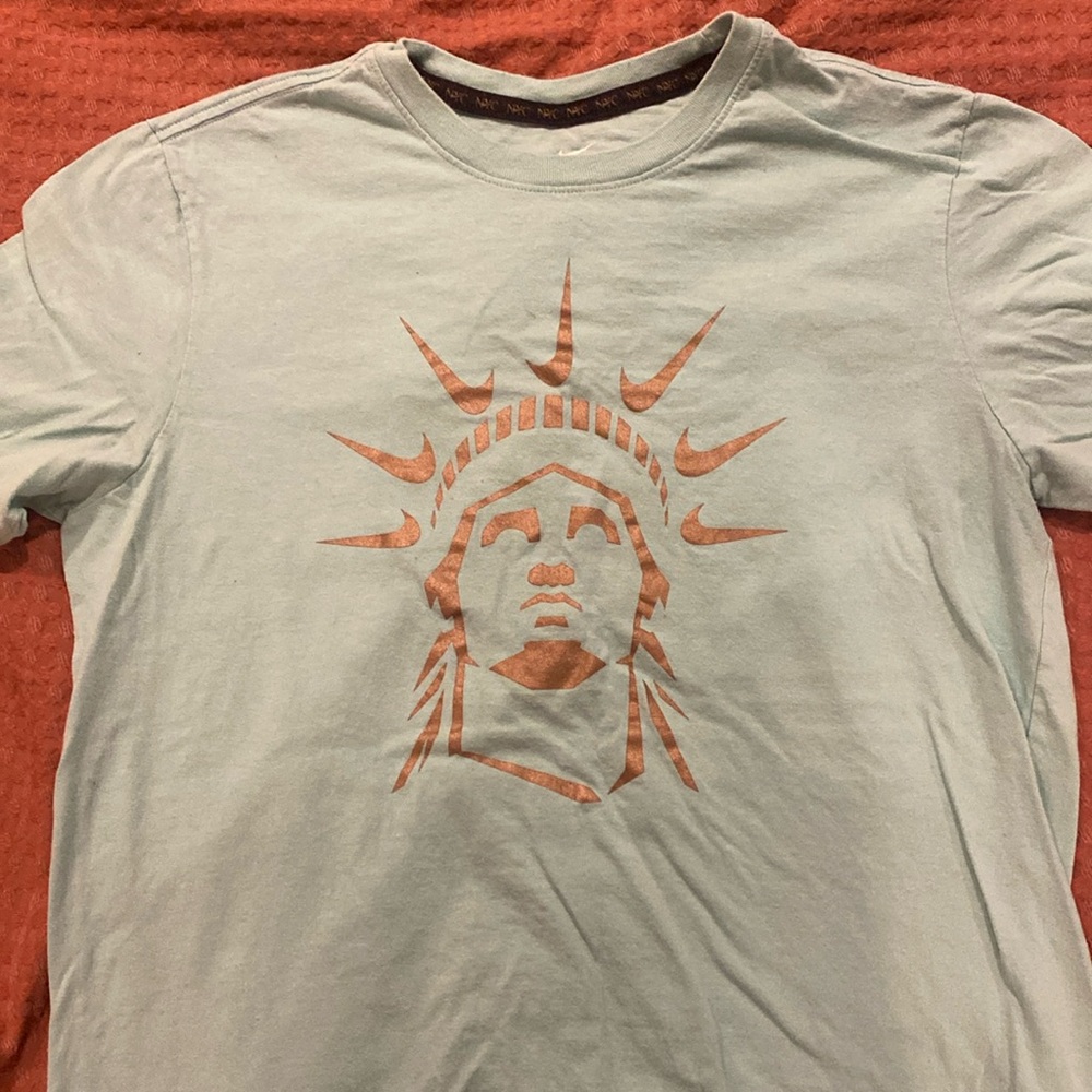 Nike NYC Statue of Liberty T-Shirt - Teal Size M